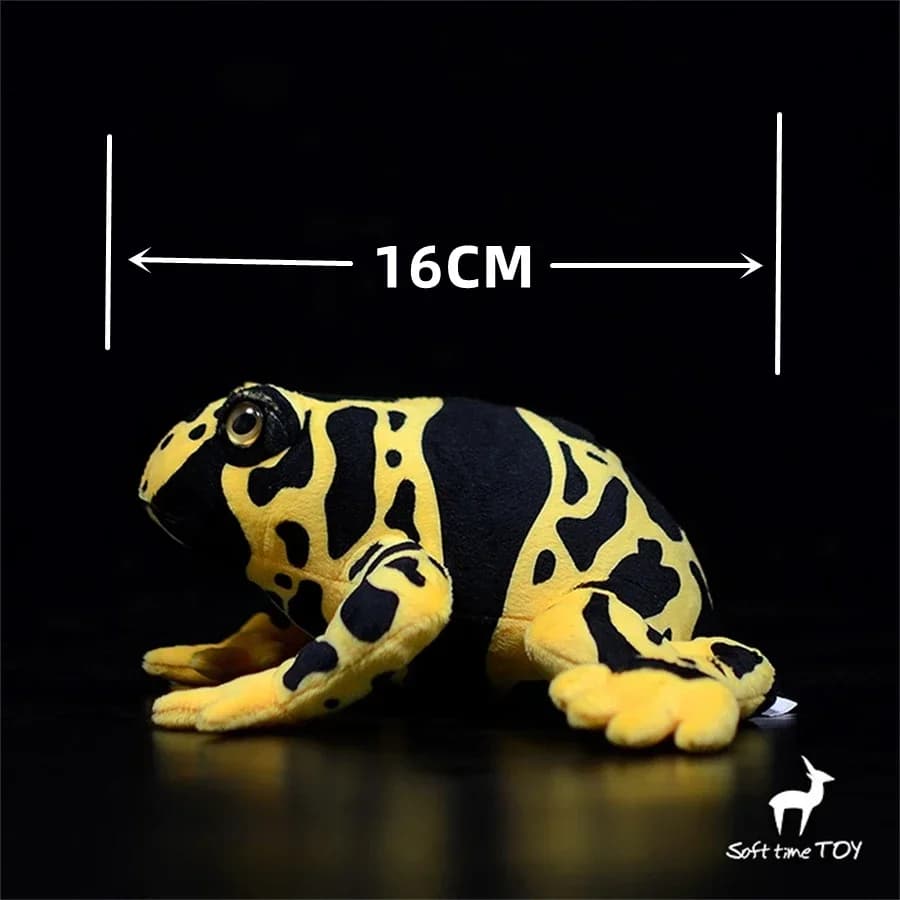 Realistic Dart Frog Plush Toy High Fidelity Arrow Frog Plushie Frog Stuffed Animal Simulation Doll Toy Collectors