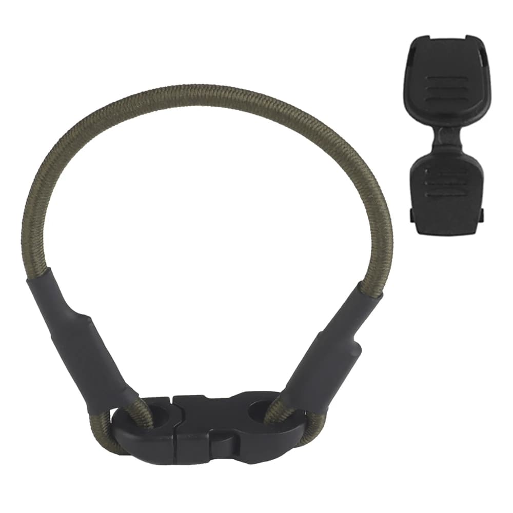 Cinghia di fissaggio elastica tattica multiuso per guanti/laccio emostatico/corda da pistola/corda da arrampicata/fibbie per legare utensili da esterno 3 pezzi/set