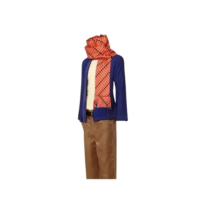 Game Your Turn To Die Shin Tsukimi Halloween Cosplay Costume Wig Include Scarf Hat Full Setx;3,d'6.r;8'w,
