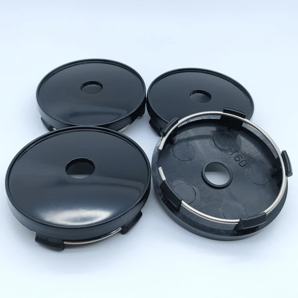 4 pezzi 60mm mozzi ruota neri tappo mozzo centrale tappo coprimozzo cerchio ruota universale coperchio centrale mozzo modificato