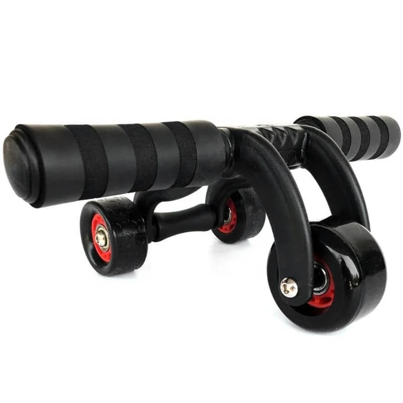 Fitness Exerciser abdominal wheels, new 3-wheel model for abdominal training.