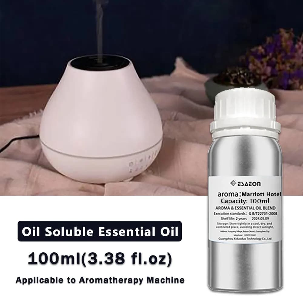 ESAEON 100ml (3.38 fl.oz) Oli Essenziali Black Opium per Hotel Marriott, per Tutti i Diffusori Senza Acqua, Macchine per Aromaterapia, Aromaterapia con Bastoncini