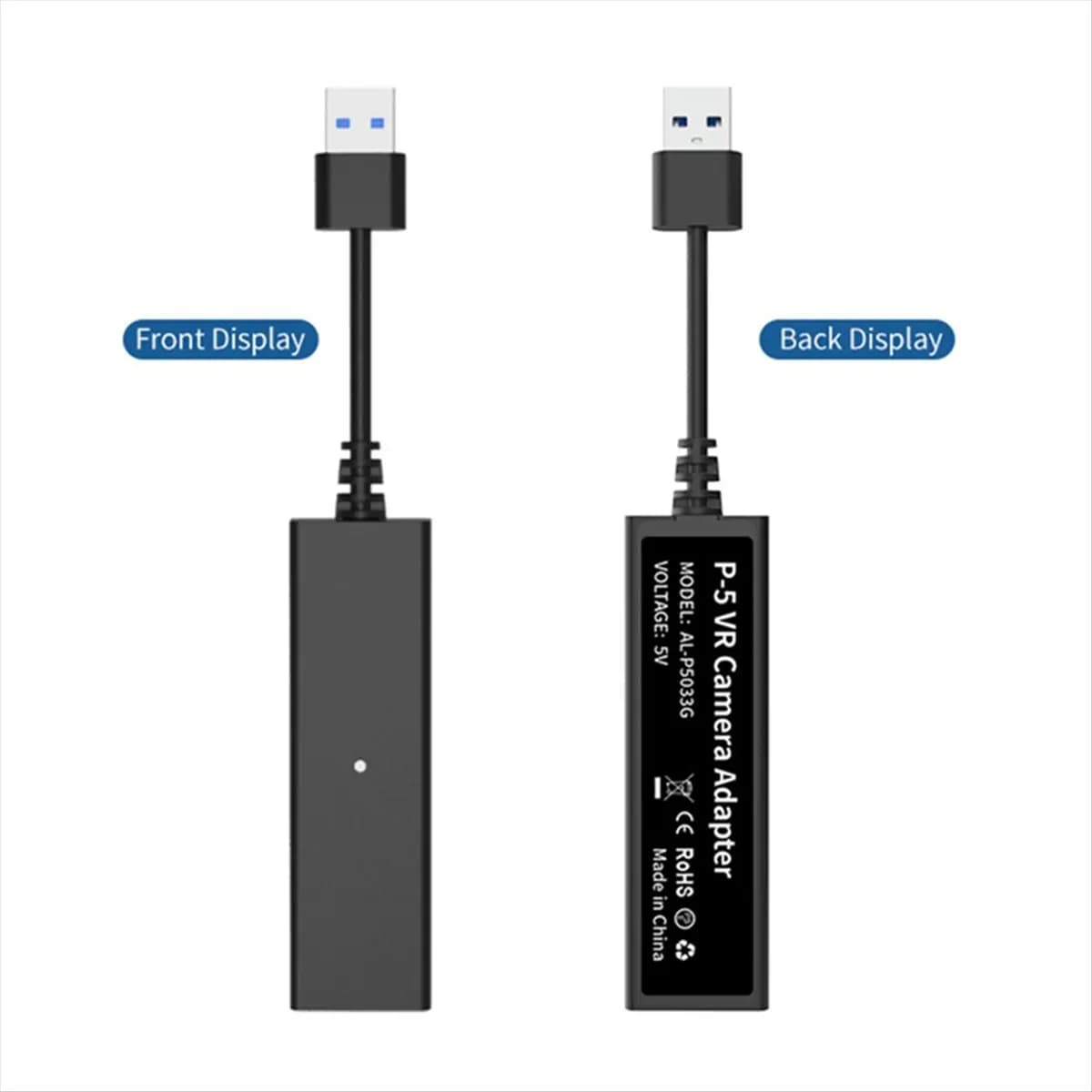 Cavo Adattatore VR A64K per PS5, Connettore VR, Adattatore Mini Fotocamera per PlayStation 5 PS5 PS4, Accessori Connettore Adattatore VR