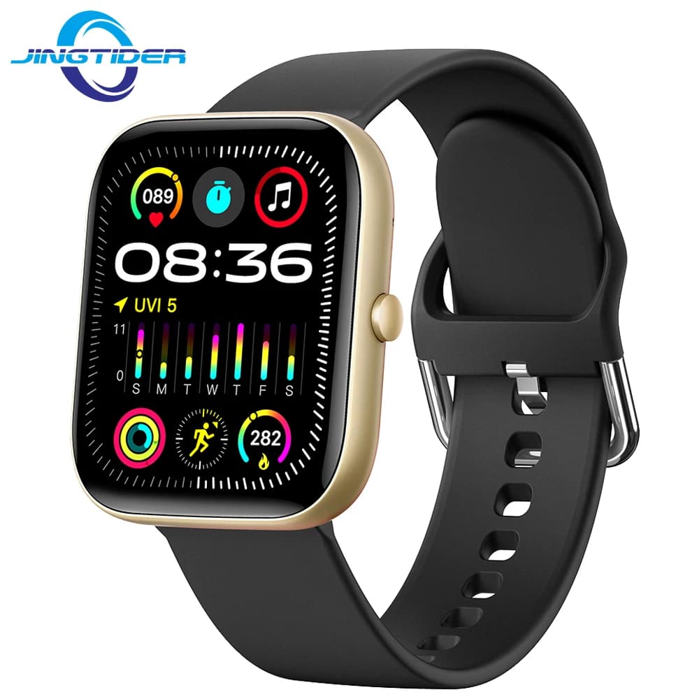 1.91 Inch Large Screen Smart Fashion Watch C08 Bluetooth Fitness Sport Smartwatch Man Woman IP67 Waterproof Health Tracker