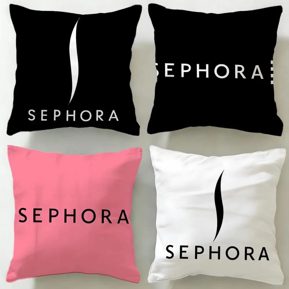 classico marchio di cosmetici Sephora Cushion Cover Federa morbida e facile da lavare – Versatile per divano, letto, viaggi e ufficio