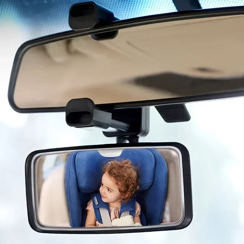 Specchietto retrovisore automatico di sicurezza per bambini Clip interna per auto Angolo regolabile Monitor per bambini Rivolto posteriore per la guida