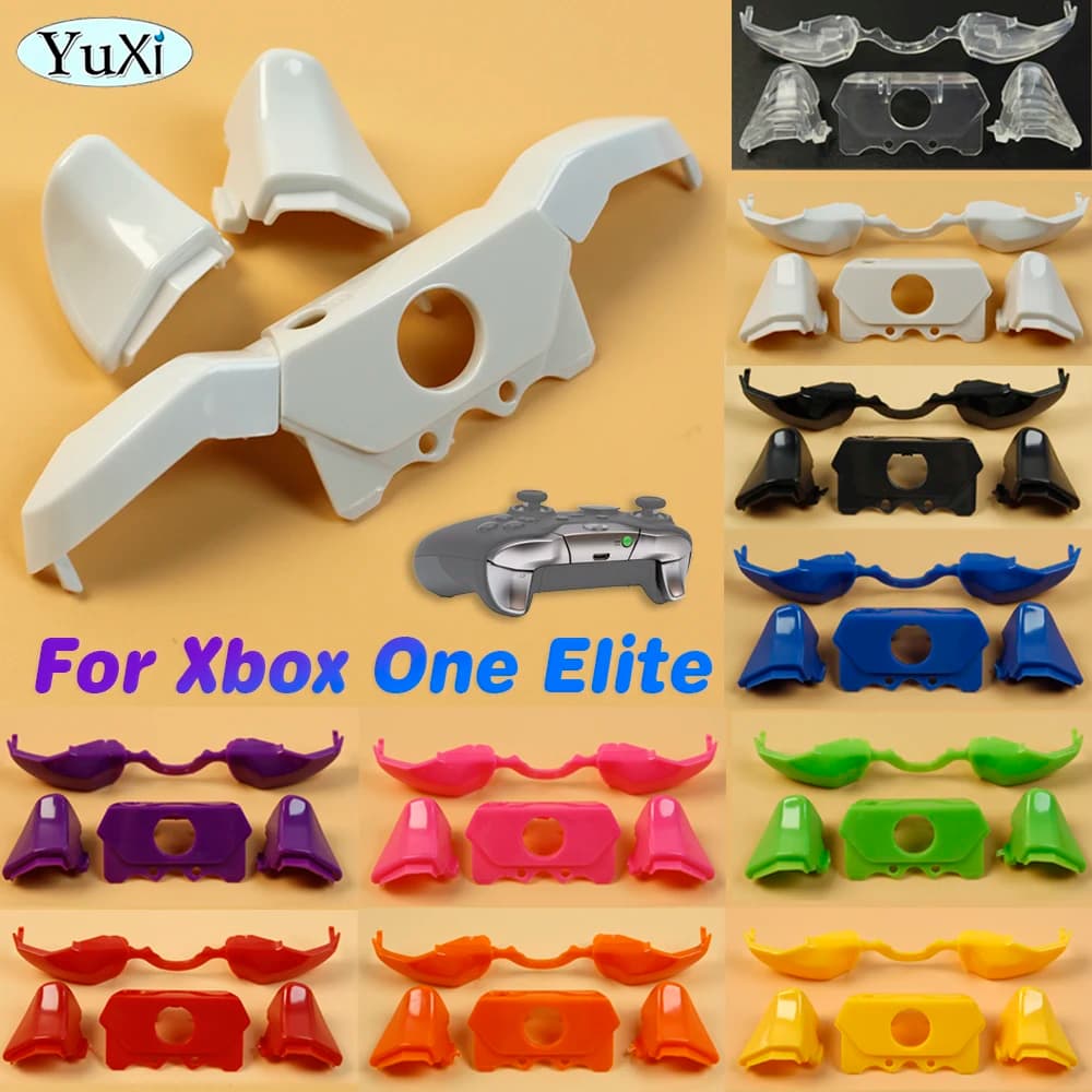 1Set per Xbox One Elite RB LB pulsante di attivazione paraurti Kit Mod per Xbox One Elite 1.0 parti di ricambio per Controller chiave LR in plastica