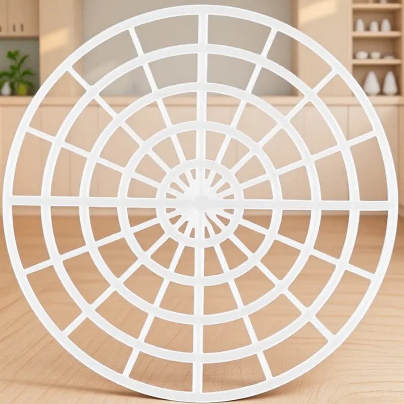 Set di 5 Piastre per Pressare Sottaceti, Supporto per Fermentazione Kimchi, Kit Facile per la Fermentazione, Accessori per la Conservazione delle Verdure