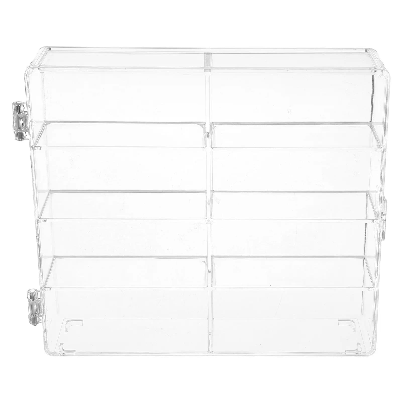 Storage Case 1:64 Scale Transparent Box For Car Models Clear Figure Display Case Car Organizer Display Shelf Plastic