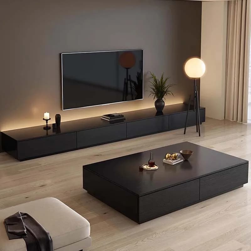 Archiviazione di supporti TV estetici Organizzatore di stoccaggio Tavolo TV di design universale Armadi moderni Monitor Suporte Para Tv Mobili per la casa