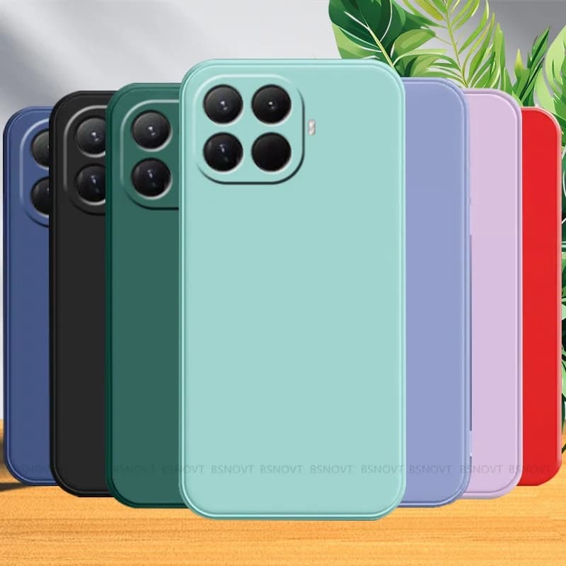 Per Xiaomi 15T Pro Custodia Cover Xiaomi 15T Capas Quadrato Paraurti Posteriore Originale Silicone Liquido Antiurto Fundas Xiaomi Mi 15T Pro