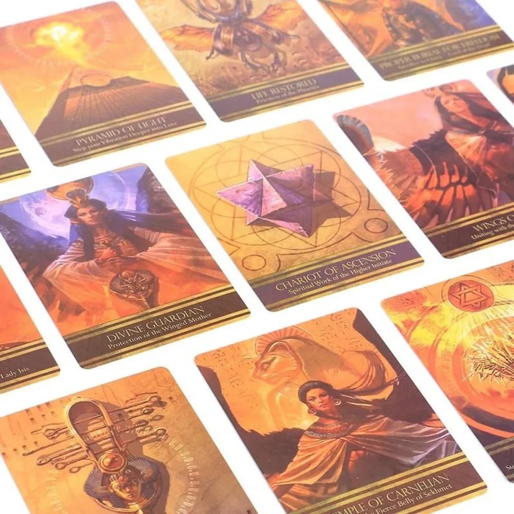 Gioco di carte tarocchi ISIS Oracle 44 carte