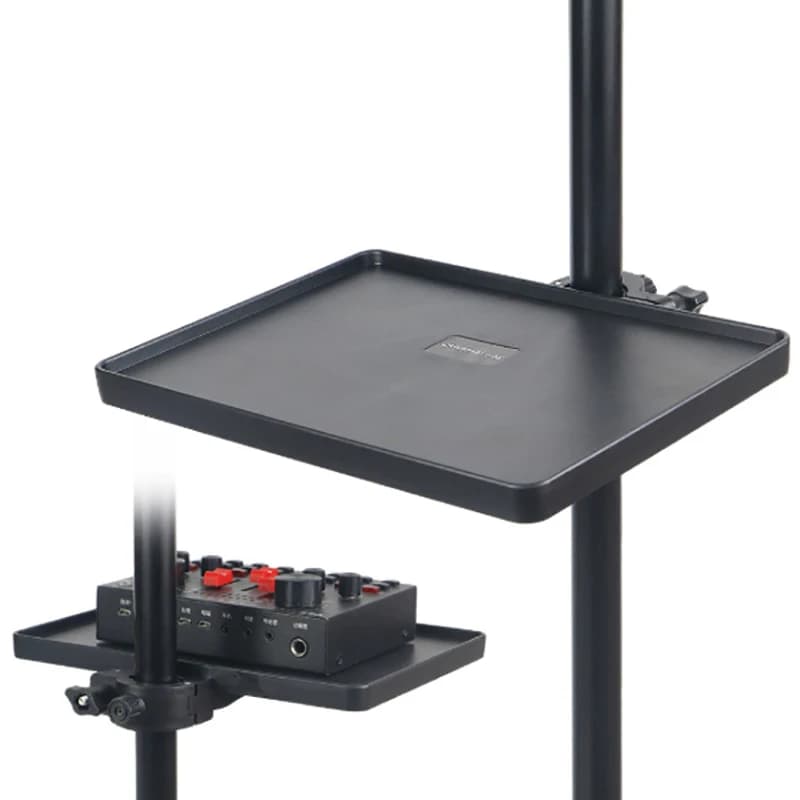 Universal Sound Card Tray Microphone Stand Sound Card Tray Clip For Tripod Bracket Live Broadcast Microphone Rack Stand