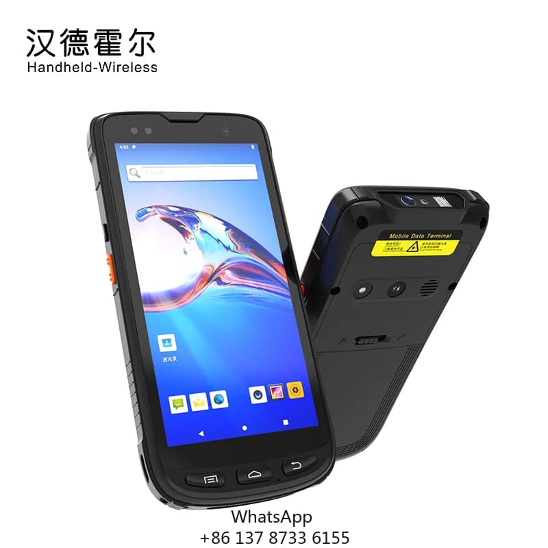 PDA robusto Android 10 con scanner di codici a barre tascabile SE4710, lettore di carte NFC wireless portatile per biglietteria e tracciamento espresso