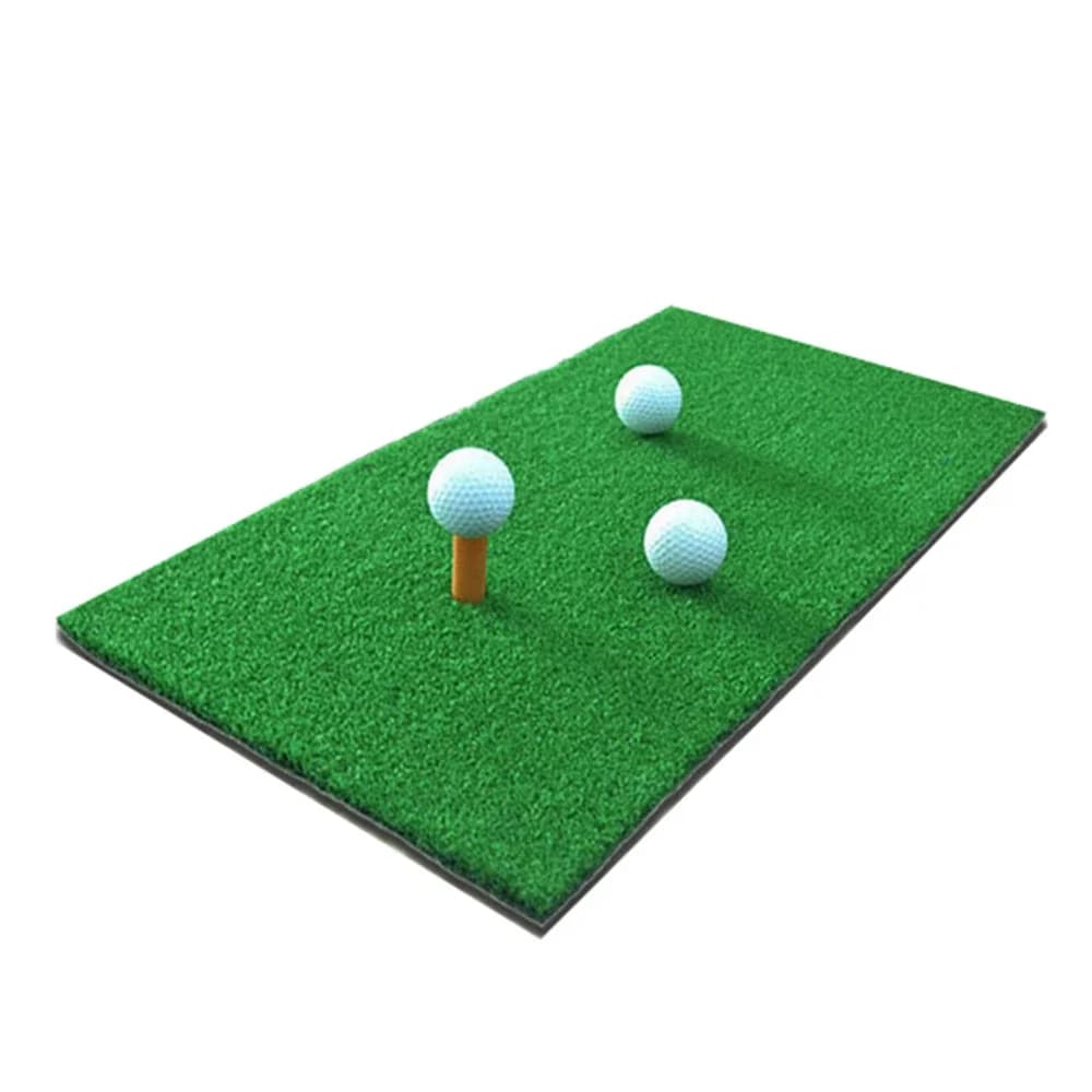 Tappetino da Golf 30x60cm/20x50cm con Base in SBR/EVA e Tee da Golf, Tappetino per Allenamento Indoor/Outdoor per Pratica dello Swing