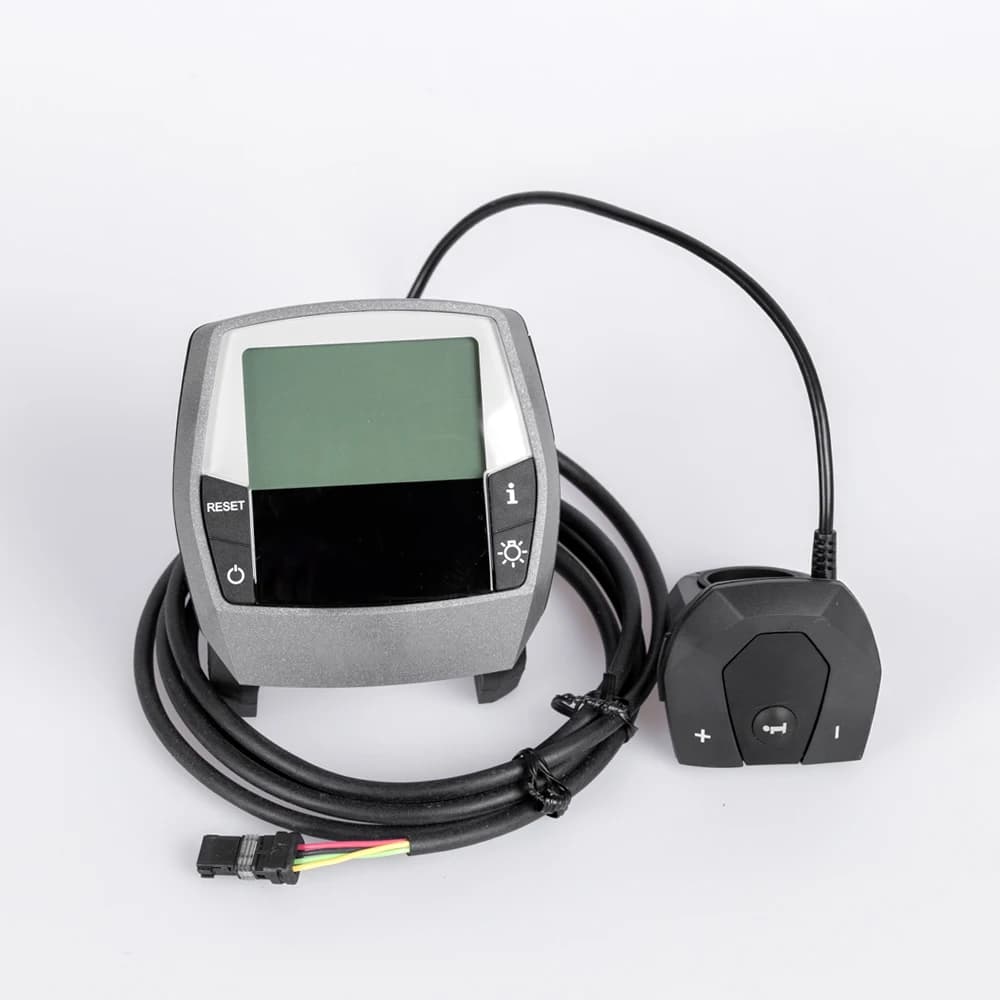 Display Intuvia per Bosch, per eBike, M3*8, Supporto Display Bici Elettrica + Montaggio Elemento di Controllo, Tachimetro per Bici Elettrica da Montagna