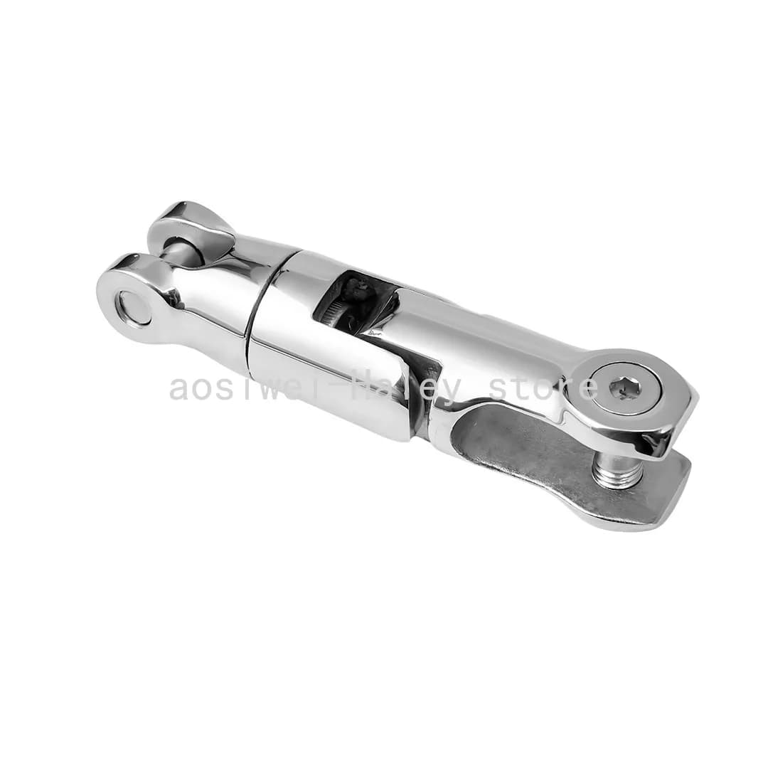 Boat 316 Stainless Steel Anchor Chain Swivel Anchor 6-8mm/10-12mm Chain Rotation Connector 2 Sections