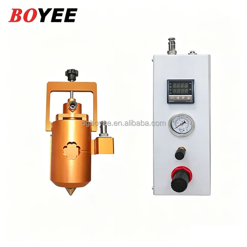 Set di Macchine per Erogazione Colla a Caldo con Cilindro in Alluminio 30/55CC, Dispositivo di Riscaldamento e Valvola di Erogazione per Adesivo Termofusibile PUR
