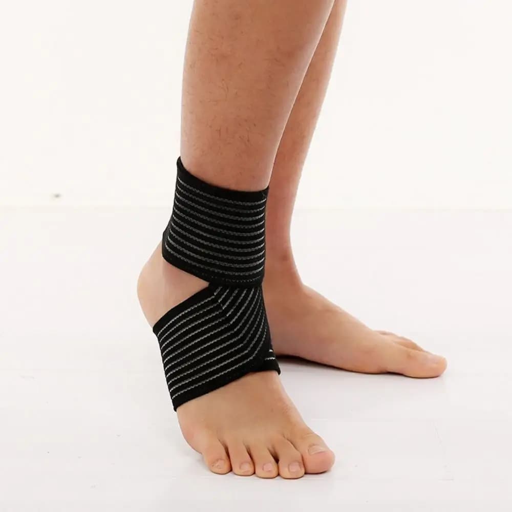 Sports Gym Leggings Sprains Injury Adjustable Sport Protection Bandage Thigh Sleeve Bike Leg Warmers Calf Elastic Bandage