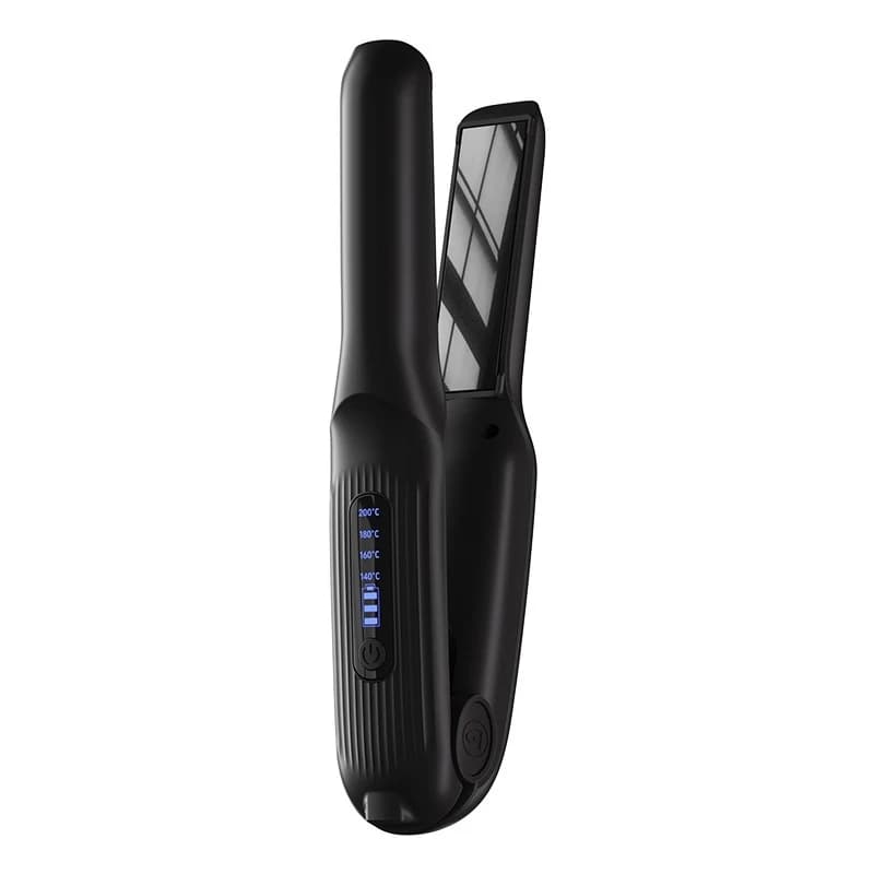 Mini Hair Plate Rechargeable, Suitable for Frangia, Travel, Dormitory, Office, Women's Gift