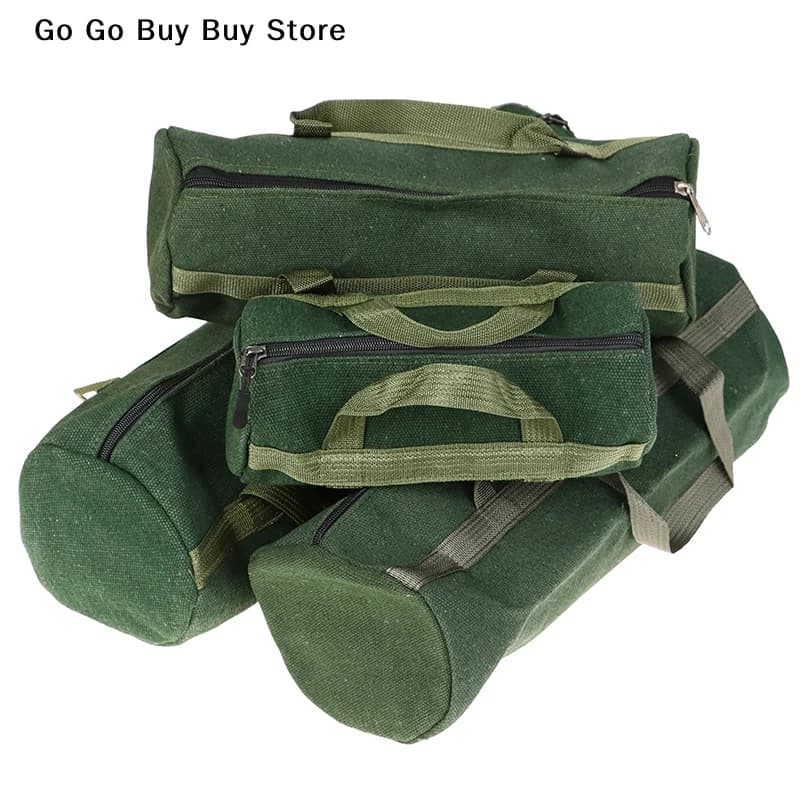 Borsa Porta Attrezzi Multiuso in Tela, Organizzatore per Auto, Kit di Pronto Soccorso, Custodia Resistente con Molteplici Tasche con Cerniera