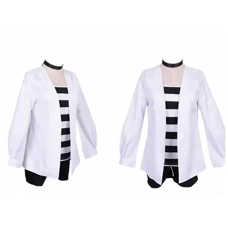2025 yiyiGame Angeli della Morte Rachel Gardner Costume Cosplay Halloween Donna Cool Gioco di Ruolo Ray Cappotto Camicia Pantaloncini Borsa Girocollo Ful