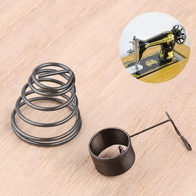 【xxx】10pcs/lot Thread Tension Check Springs Industrial Sewing Machines Single Needle Lockstitch Thread Loop Sewing Accessories