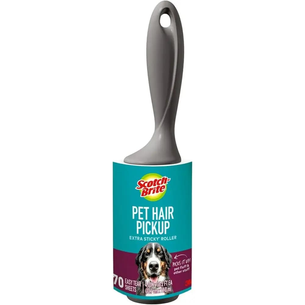 Pet Hair Pickup Extra Sticky Lint Roller, Designed for Removing Pet Hair on Couches, Clothes, Beds, & More, 1 Pack, 70 Sheets To