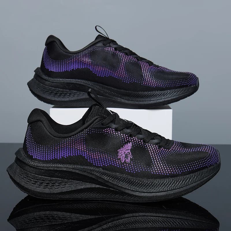 Breathable Mesh Athletic Running Shoes for Men Ultra Light Cushion Walking Sneakers Non Slip Comfort Gym Jogging Sports Trainers