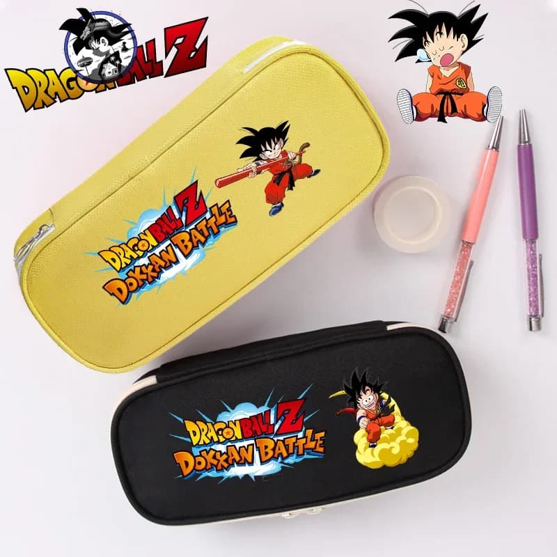 Astuccio Dragon Ball Z con Cerniera, Merchandising Anime, Portapenne Goku, Scatola per Cancelleria Studenti, Articoli Scolastici, Regali Divertenti per Compleanno