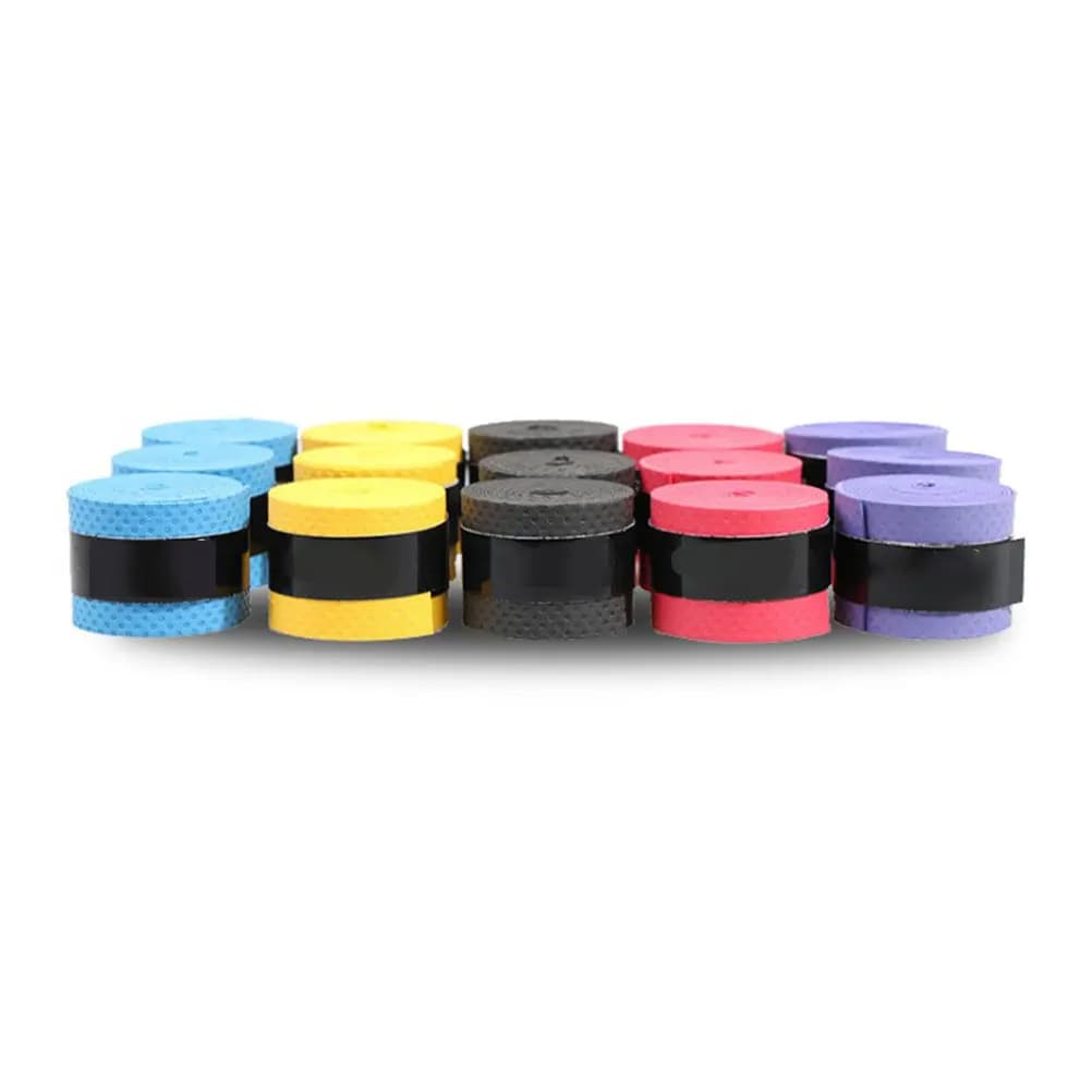 Overgrip Blu Opaco Assorbente per Racchette, Sottile e Morbido in TPU, Antiscivolo e Assorbi Sudore per Tennis, Squash, Badminton, Pickleball, Pesca