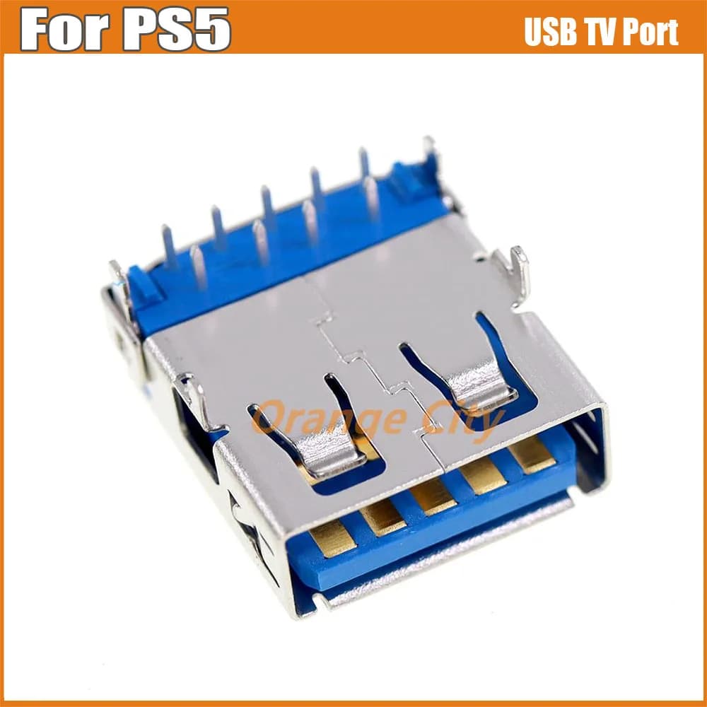 1PC Per PS5 3.2 USB Video Interfaccia Connettore Presa Video Porta TV 3.2 Presa Martinetti Porta del Connettore Console di Gioco Accessori