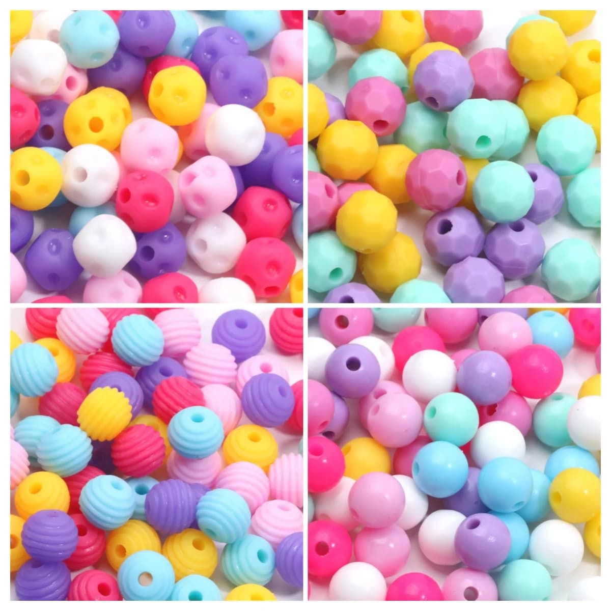 20 pcs multicolor silicone beads love bow sunflower scattered beads for creation of jewelry bracelets hair clips suppliers of diy beads