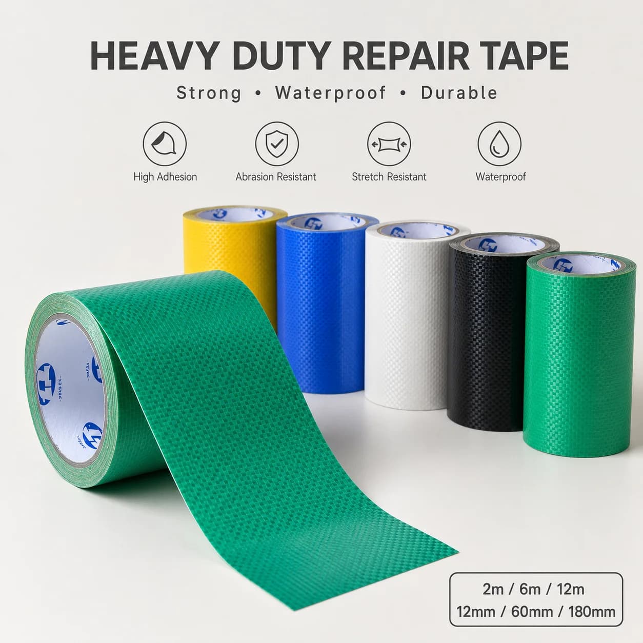 High Adhesive Waterproof Repair Ribbon for Camping Tent in Truck Telon
