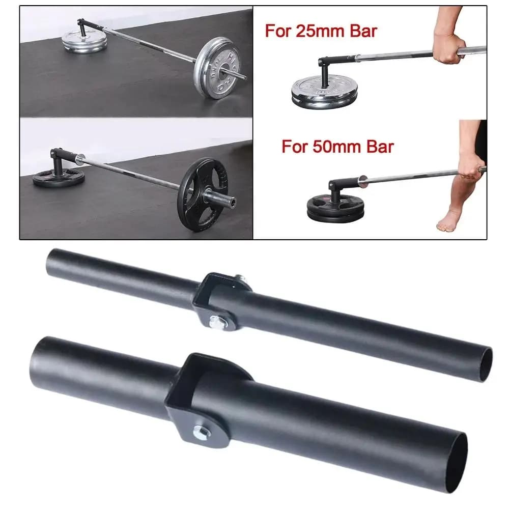 Heavy Duty Swivel Weight Plate Holders Easy To Install Sturdy T Bar Row Compact Stability Landmine Barbell Attachment Home