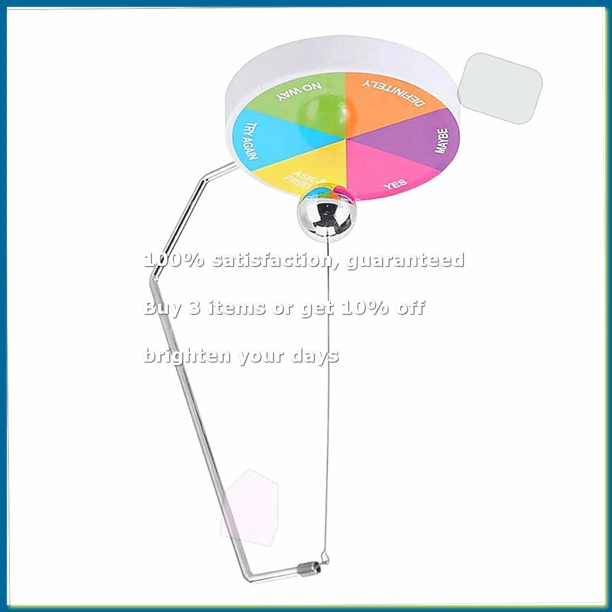 Decision Maker Pendulum Dynamic Desk Toy Gift Decoration Magnetic Ball Swinging Pendulum Game