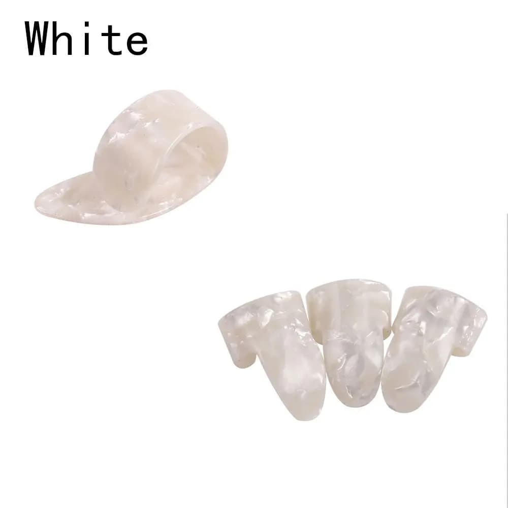 1 Thumb + 3 Finger For Acoustic Celluloid Guitar Picks Guitar Parts Guitar Plectrum Fingerpick