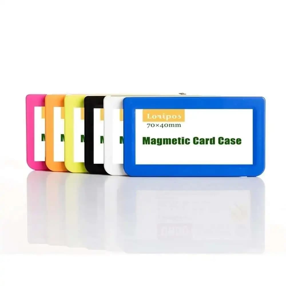70*40mm Etichetta magnetica per nome Etichetta per carta Porta cartello in carta Custodia per espositore Dispositivo di rimozione Magnete per frigorifero Scaffale Prezzo Segnaletica Talker