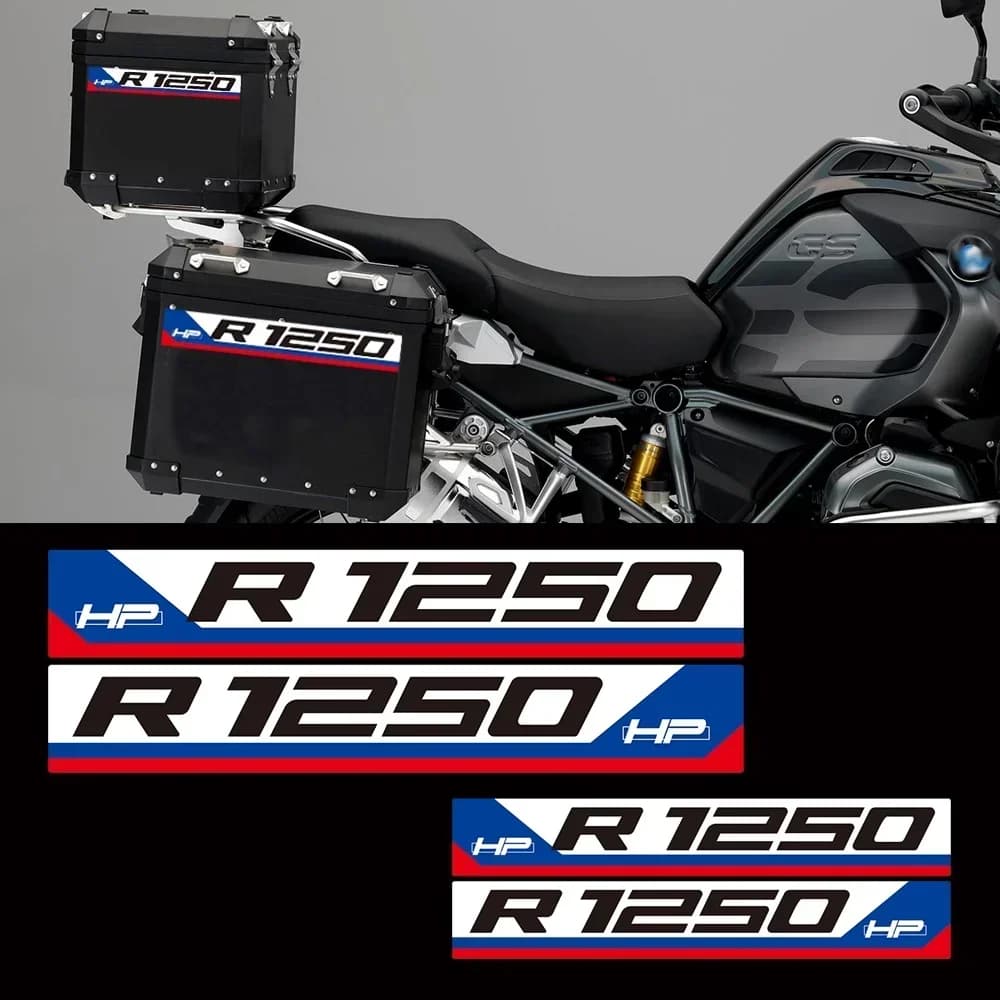 Per BMW R1250R GS RT ADV adesivi moto accessori Motor Bike Box tronco corpo parabrezza casco carenatura parafango decalcomania