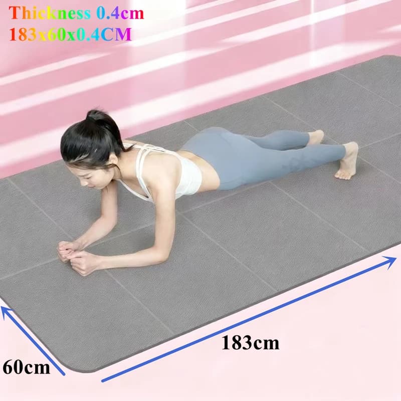 Tappetino yoga pieghevole 1830x600MM spessore 4mm per esercizi di yoga Tappetino per esercizi fitness da viaggio pieghevole ecologico Allenamenti