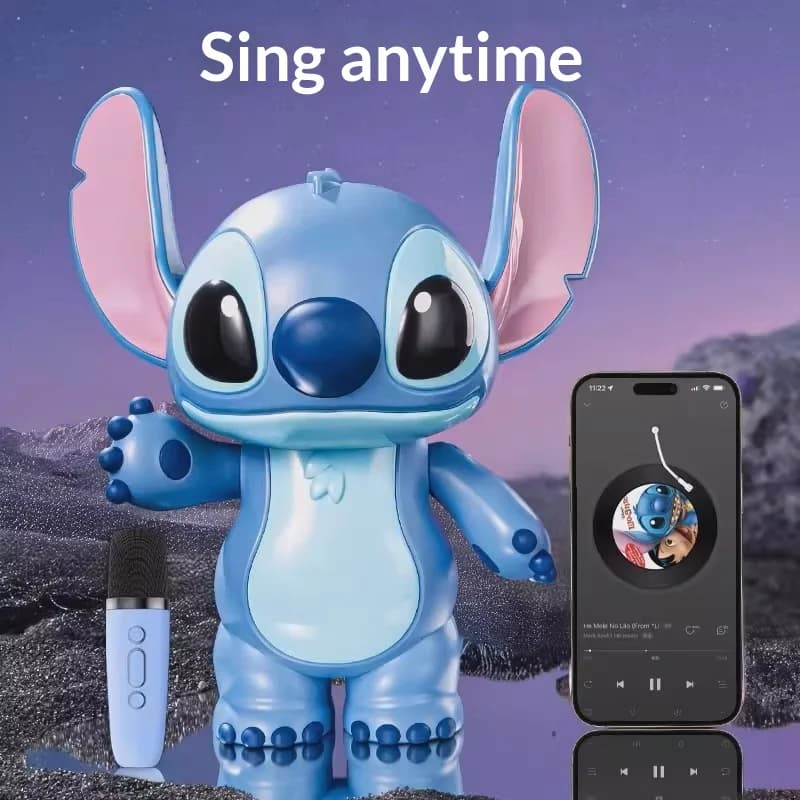 Nuovo Altoparlante Bluetooth Wireless per Bambini con Microfono Integrato, Macchina per Karaoke Domestico, Regalo di Compleanno o Laurea per Ragazze