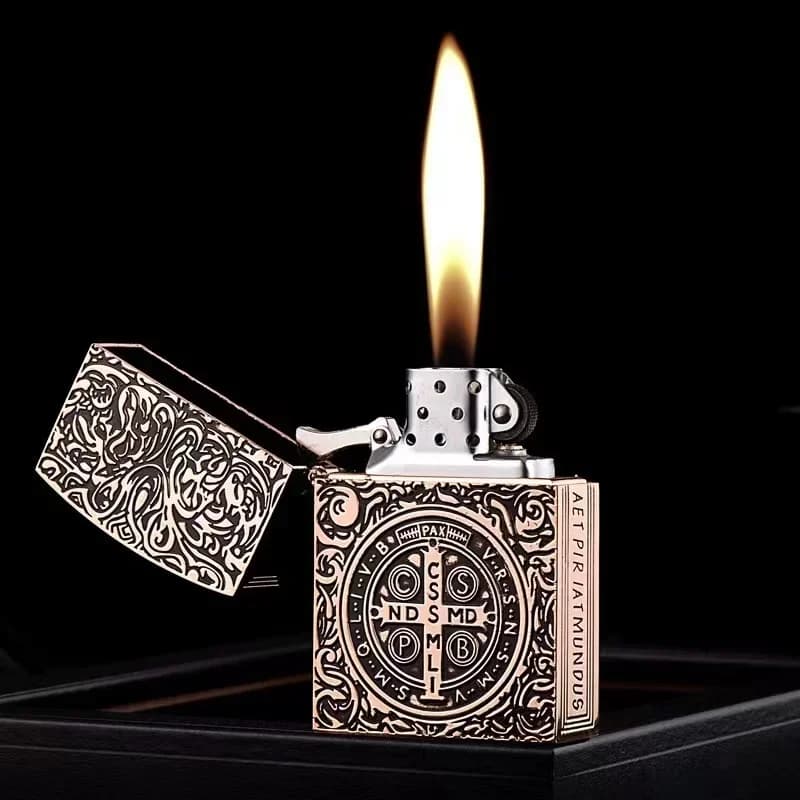 Zorro-Grande accendino a cherosene costantino per carichi pesanti, regalo da uomo, regalo di fascia alta, 1:1 Con scatola