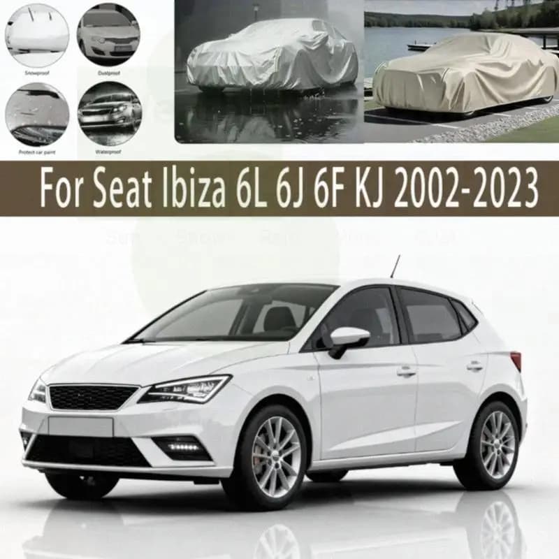 For suit for Seat Ibiza 6L 6J 6F KJ - Covers for outdoor protection raincoat