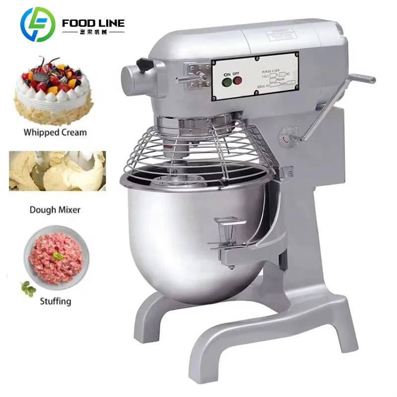 5L 10L 20L 30L-260L Pizza Frullatore Orizzontale Macchina Per Pane Commerciale Panetteria Cucina Miscelatore Industriale Personalizzato