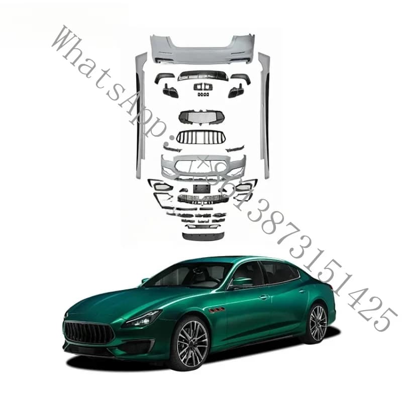 Suitable High Performance Car Body Kit with Front Bumper Lip, Side Skirt, Rear Diffuser, Auto Exterior Upgrade Accessories
