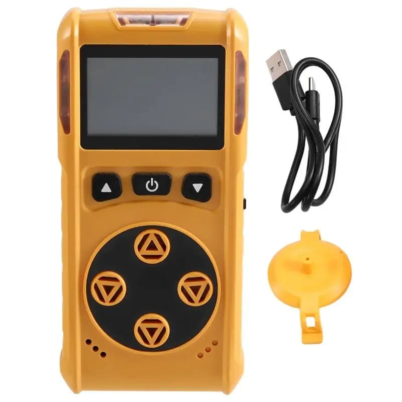 【FEEL THE DIFFERENCE】Rivelatore 4 in 1 di gas tossico di monossido di carbonio di ossigeno per limiti di concentrazione d'aria nello spazio fognario