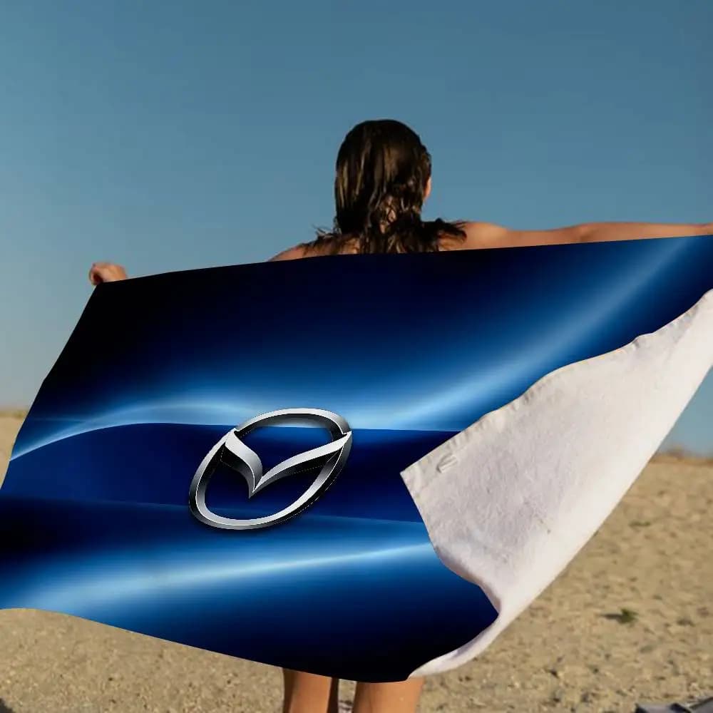 Asciugamani da spiaggia grandi in microfibra M-Mazda, ad asciugatura rapida, per piscina, viaggi, nuoto e yoga