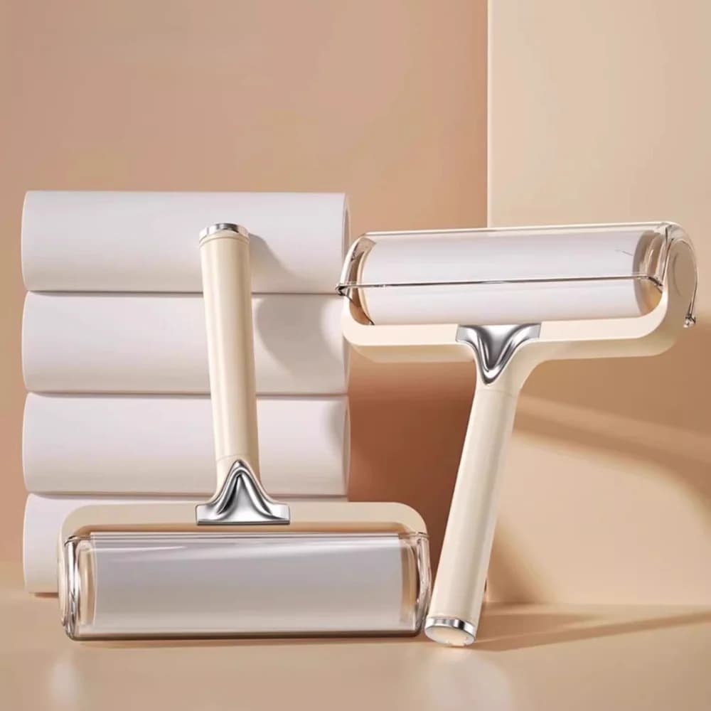 Ricambi per Rullo Levapelucchi: Fogli Adesivi per la Rimozione di Peli di Animali e Pelucchi da Vestiti e Mobili - Design a Strappo per una Pulizia Facile