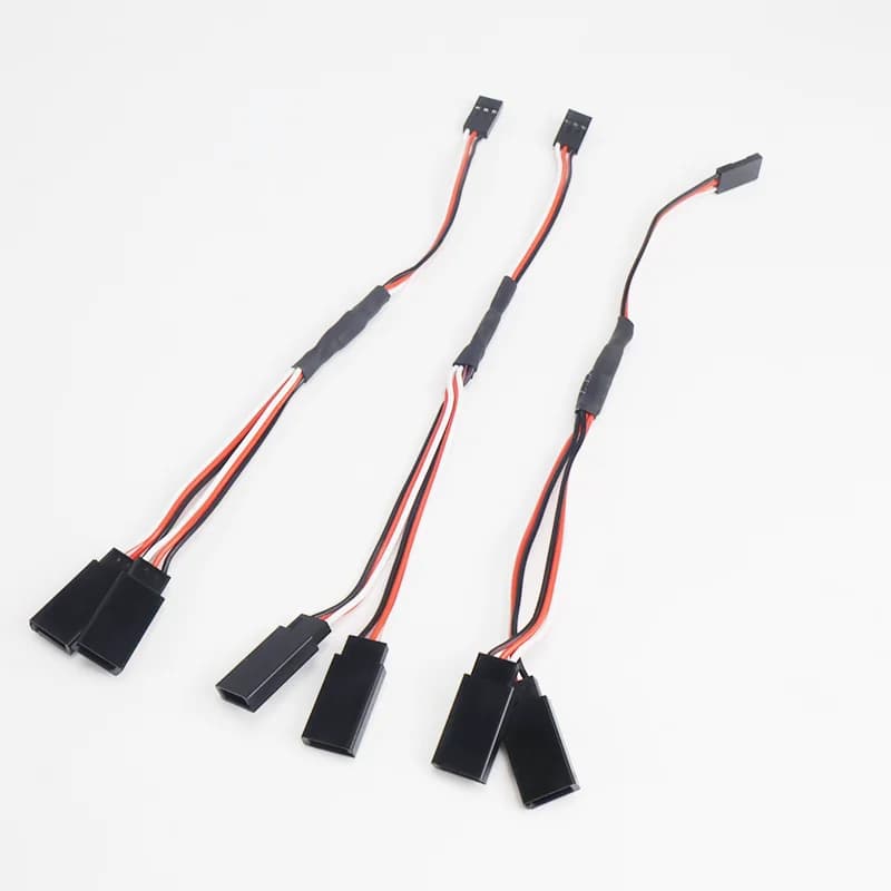 3 pz/lotto 150mm 200mm 300mm 500mm RC Servo Y Cavo di Prolunga Cavo di Piombo per JR Futaba Rc Batteria Drone Auto Barca elicottero