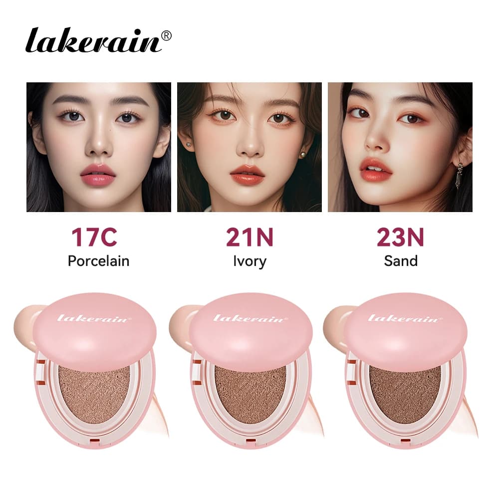 Naturally Long Lifetime Semi-Opque Air Cushion Lightning Makeup Cover For All Day Makeup Tool Korean Base Tirtir